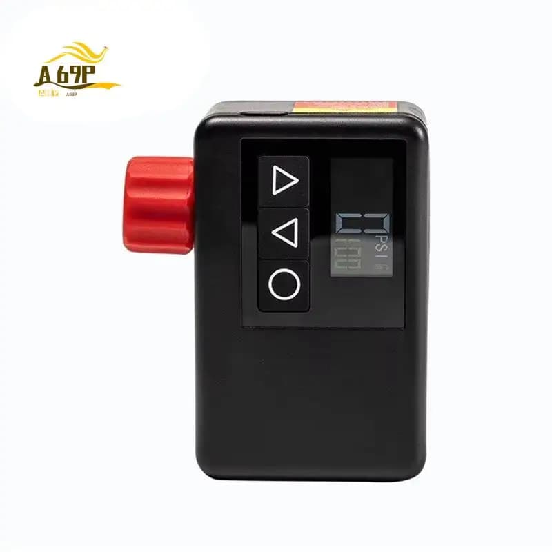 Pompa d'aria portatile A69P per bicicletta, mini pompa elettrica per bici, gonfiatore FV AV, valvola Presta Schrader, accessori per bici da strada e MTB