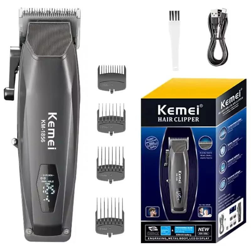 Kemei Professional Haircuts Wireless Haircuts Haircuts for Men Electric Rechargeable Lithium Haircut Machine Kit