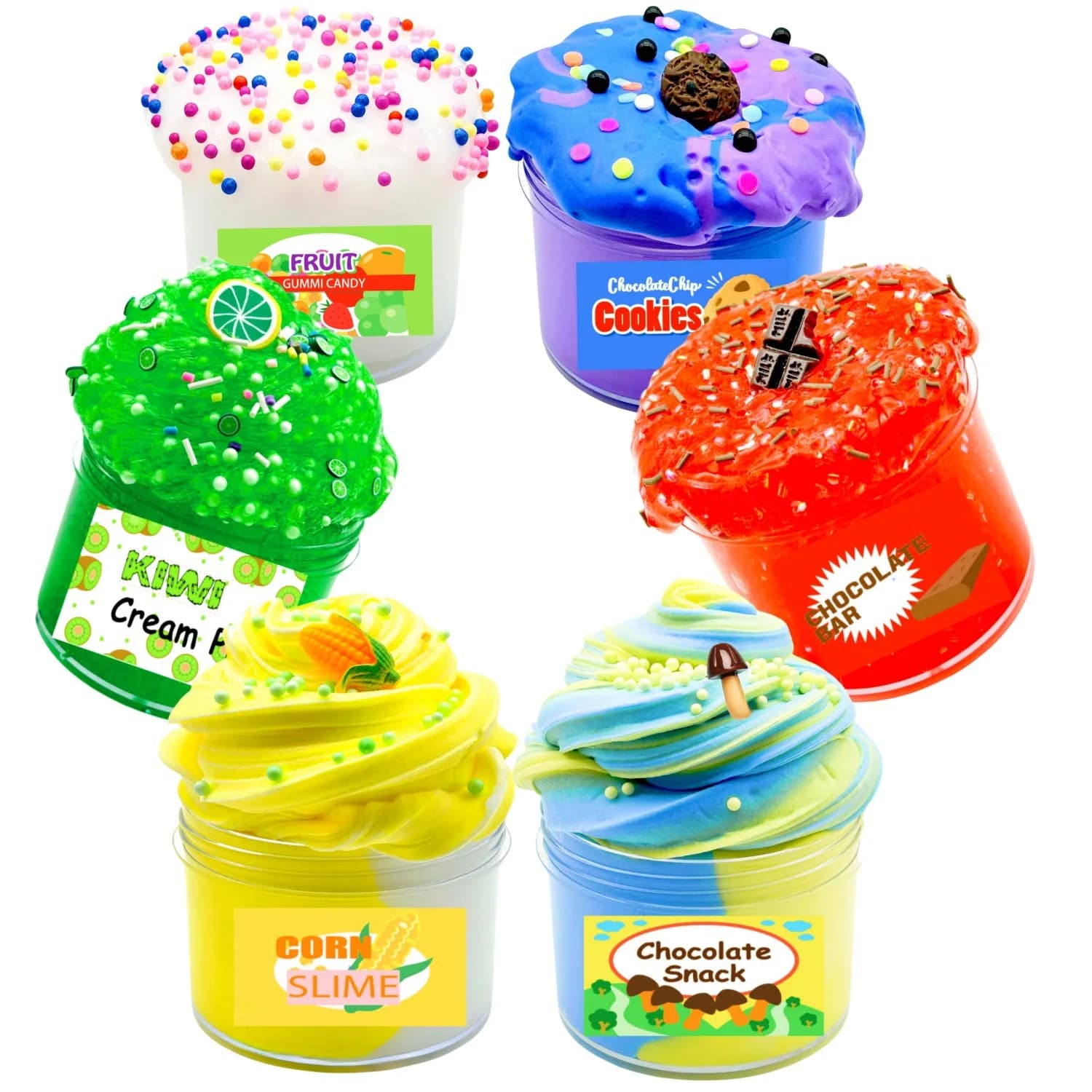Nuovo Set di melma da 100ML fascino soffice per bambini colore argilla cotone argilla Puzzle fai da te antistress giocattolo di argilla di gomma per bambini