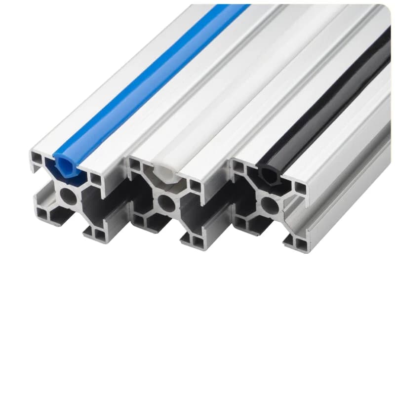 5/10/20 Meters 6mm/8mm Flat Seal for 20/30/40 series EU Aluminum Profile Soft Slot Cover/Panel 3D printer Extrusion