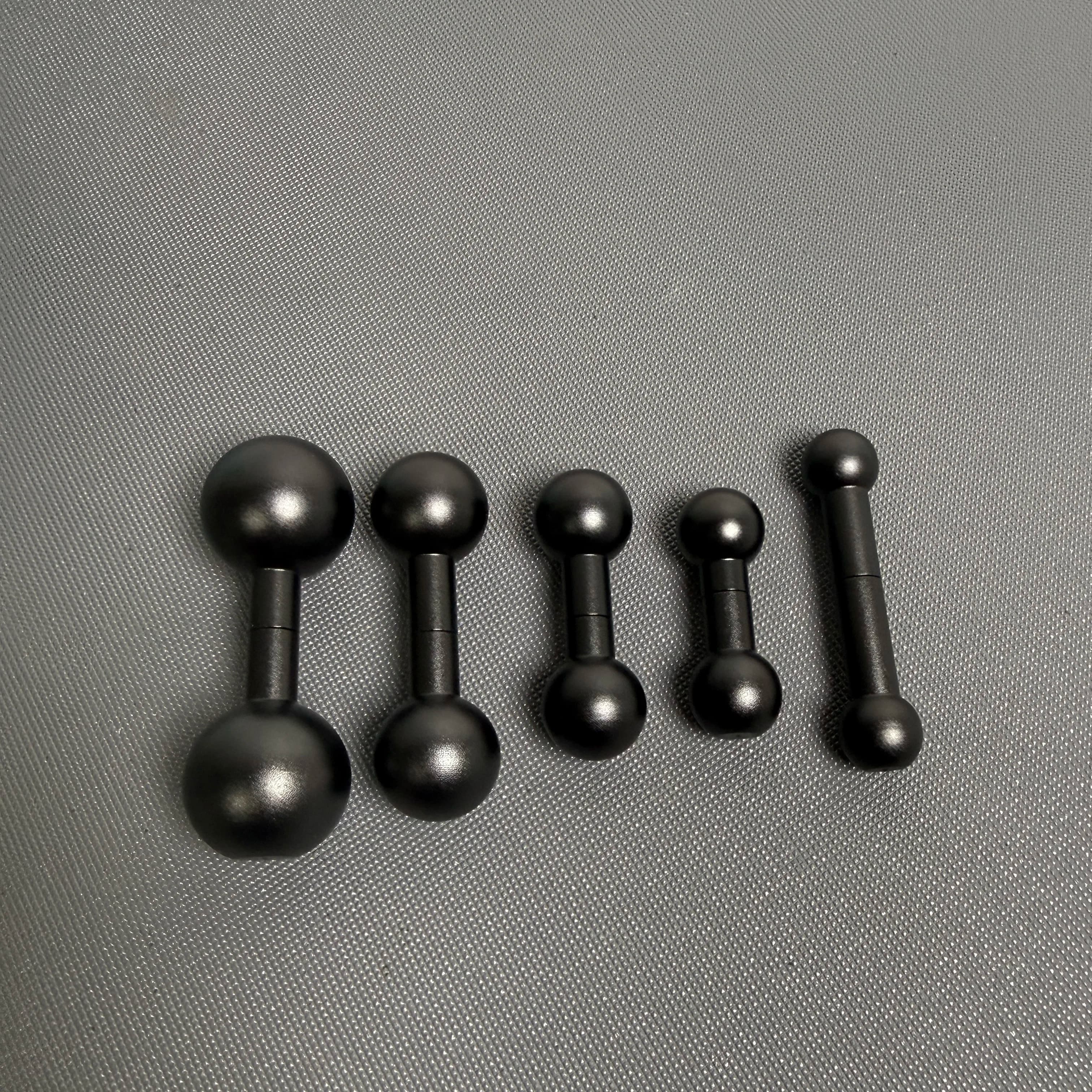 17mm Ball Head Female Seat Universal Double Male Screw Conversion Joint 1/4 for Phone Stand Sports Camera Accessories