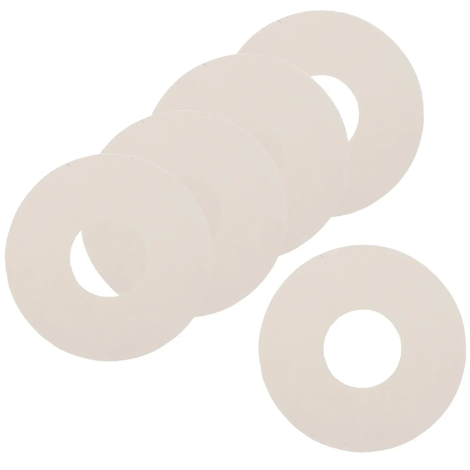 5Pcs Inflatable Boat Valve Gasket PVC Tough Wear Resistant Kit for Kayak Dinghy Mattress Sup Paddle Board Replacement