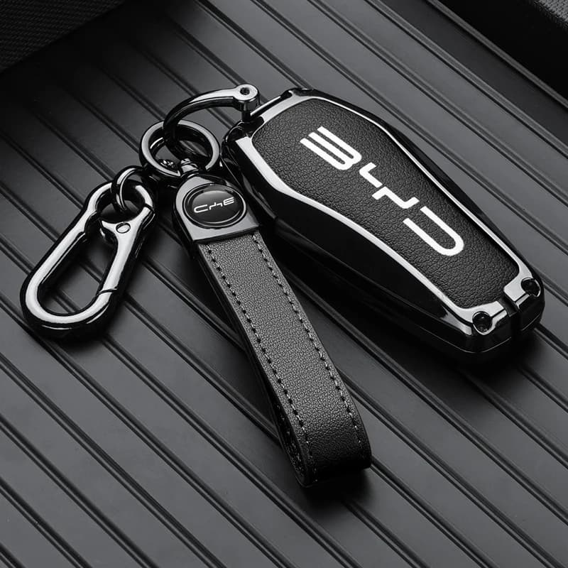 Auto Samrt Chiave A Distanza Della Copertura Della Cassa Fob Per BYD NFC Carta Atto3 Yuan Tang EV Han Qin Song Plus DMi Dolphin S7 S6 L3 M6 F3 F0 Portachiavi