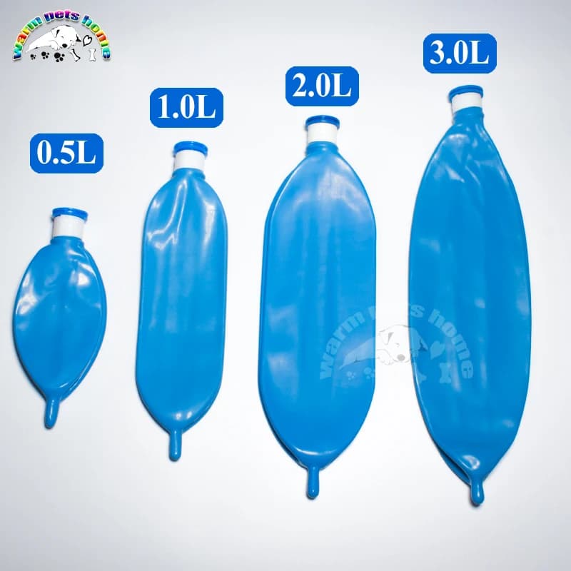 Anesthesia Fan Latex-free Airbag Respiratory Bag 0.5L 1L 2L 3L Breather for Anesthesia Machine Air Bag