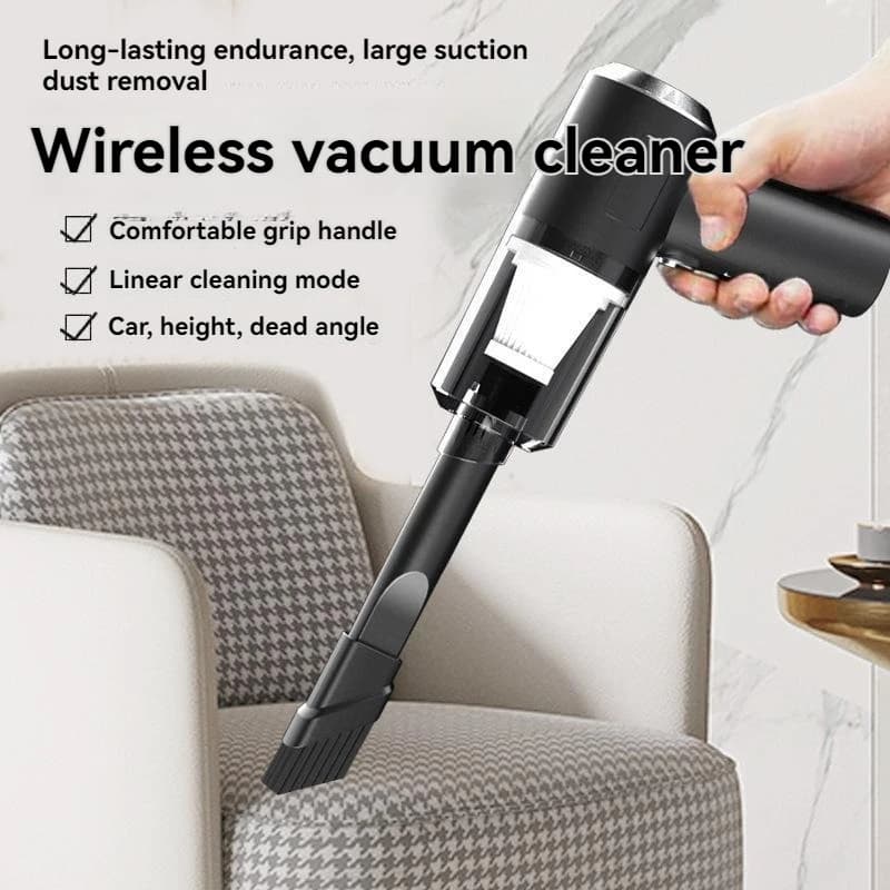 Aspirapolvere per auto 3-in-1 ricarica Wireless aspirapolvere portatile per auto elettrodomestici portatili ad alta potenza a lunga durata