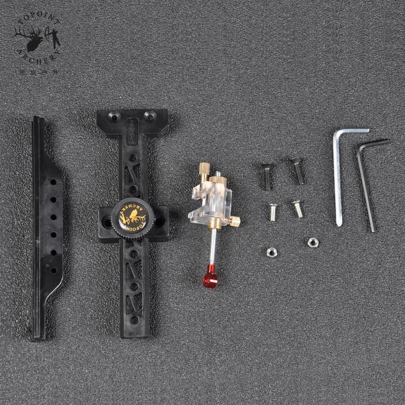 Mirino in plastica per arco inverso per esterni TR1001 Attrezzatura per tiro con l'arco Tiro con l'arco Mirino per esercitazioni di caccia in stile arco Takedown