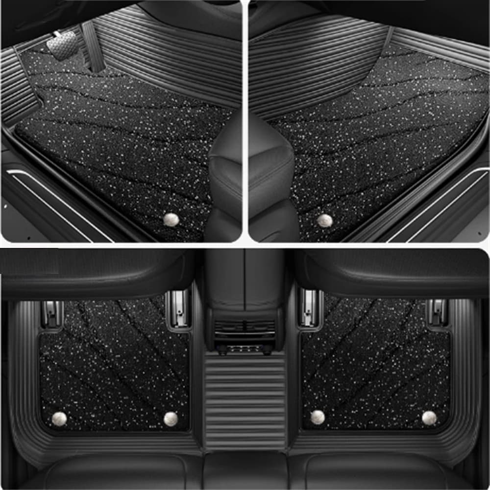 Tappetini per auto personalizzati 5D per Skoda Superb Tappeti per auto Coperta per fodere per pavimenti Coche a doppio strato