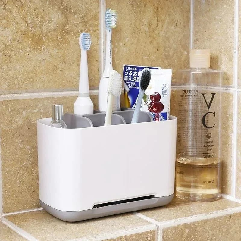 Electric Toothbrush holder for makeup for toothpaste Detachable portable large capacity with holders with drain hole