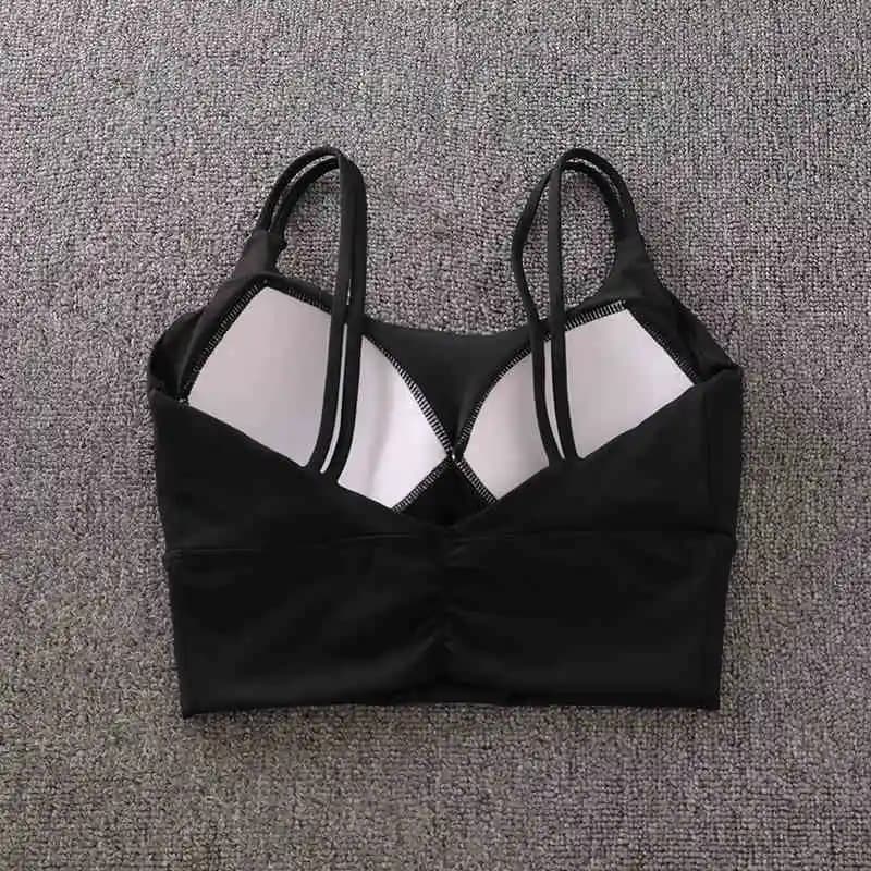 Women's Breathable Sports Bra, Reversible Design without Back for Running, Training, Pilates, Yoga