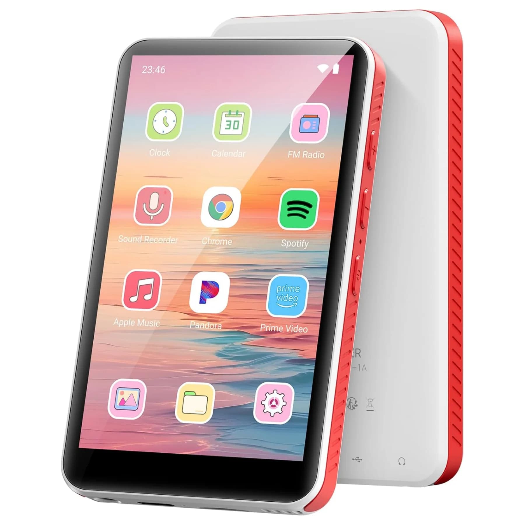 192GB (128GB + 64GB) MP3 Player with Bluetooth and WiFi, Android 13.0, 4.0" HD Touch Screen and Speaker, Up to 1TB
