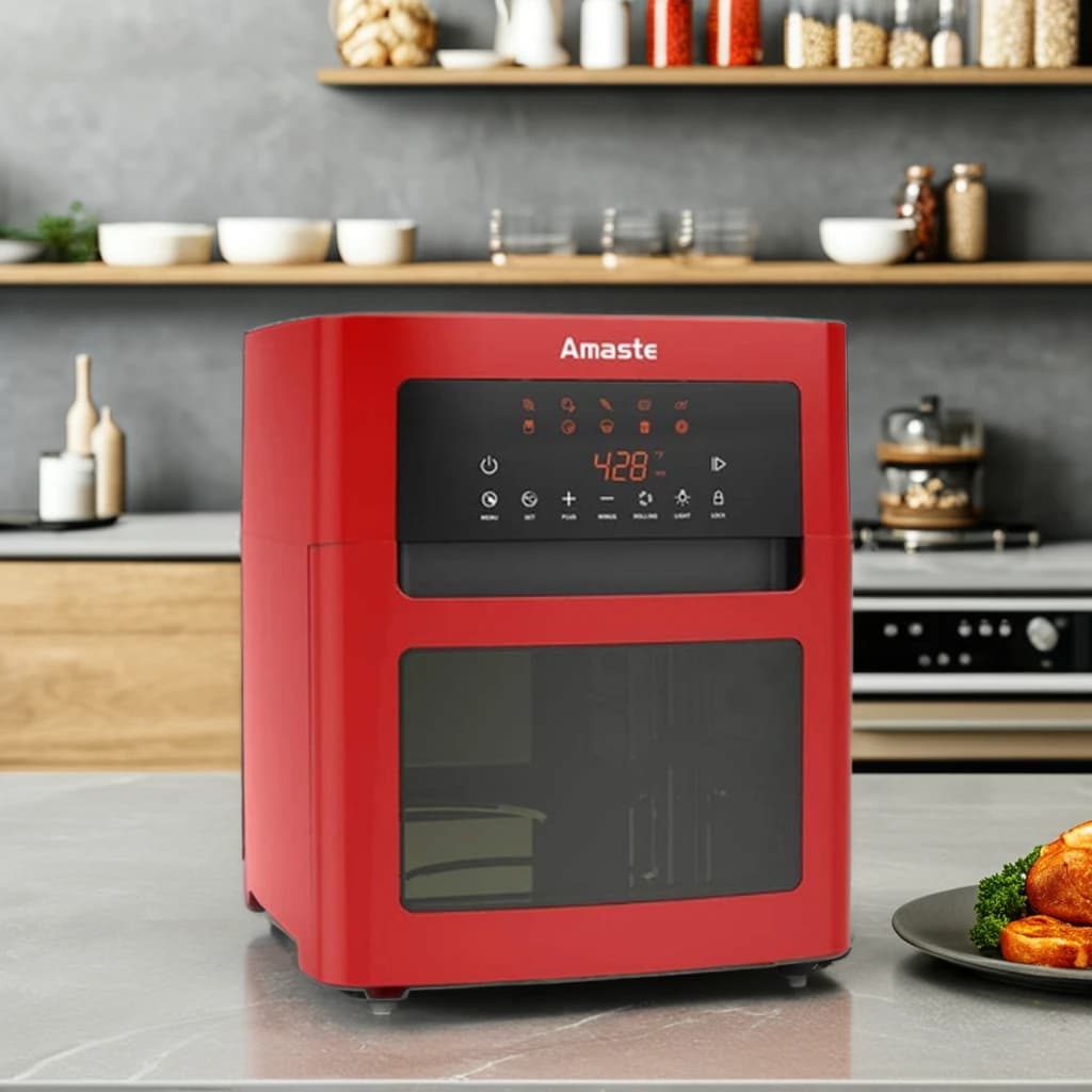 2024 NewTouch Screen Friggitrice ad aria senza olio da 15 litri Forno 10 in 1 Friggitrice elettrica da cucina Uso domestico