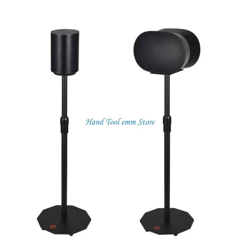 H37F Carbon Steel Music Stand Speaker Stand Studio Monitor Stand Computer Gaming Heavy Duty Rack for Era 300 100 Accessories