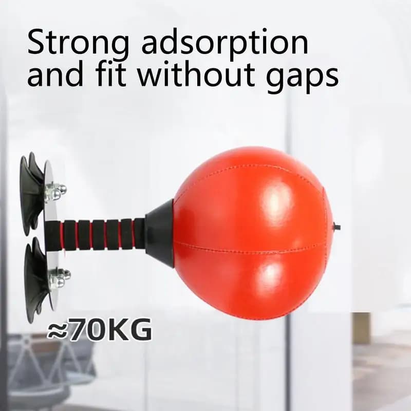 Table boxing bag with 4 suction cups Desk boxing ball Practice resistant boxing to relieve stress for children and adults