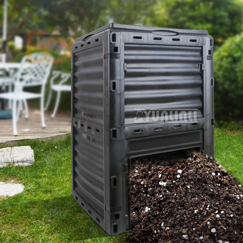 300L Earthworm Breeding Tower Compost Bin Household Kitchen Waste Homemade Soil Organic Fertilizer Garden Supplies 2025 NEW