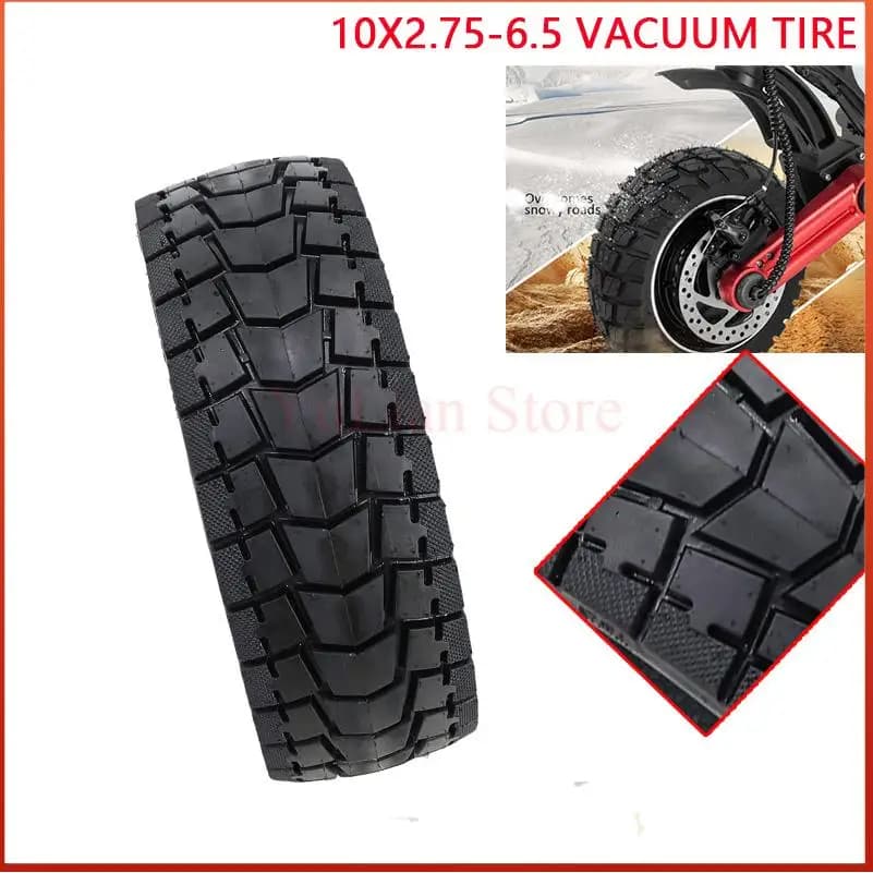 Modello da strada per pneumatici sottovuoto 10X2.75-6.5 addensato, per guidare pneumatici per scooter elettrici per auto
