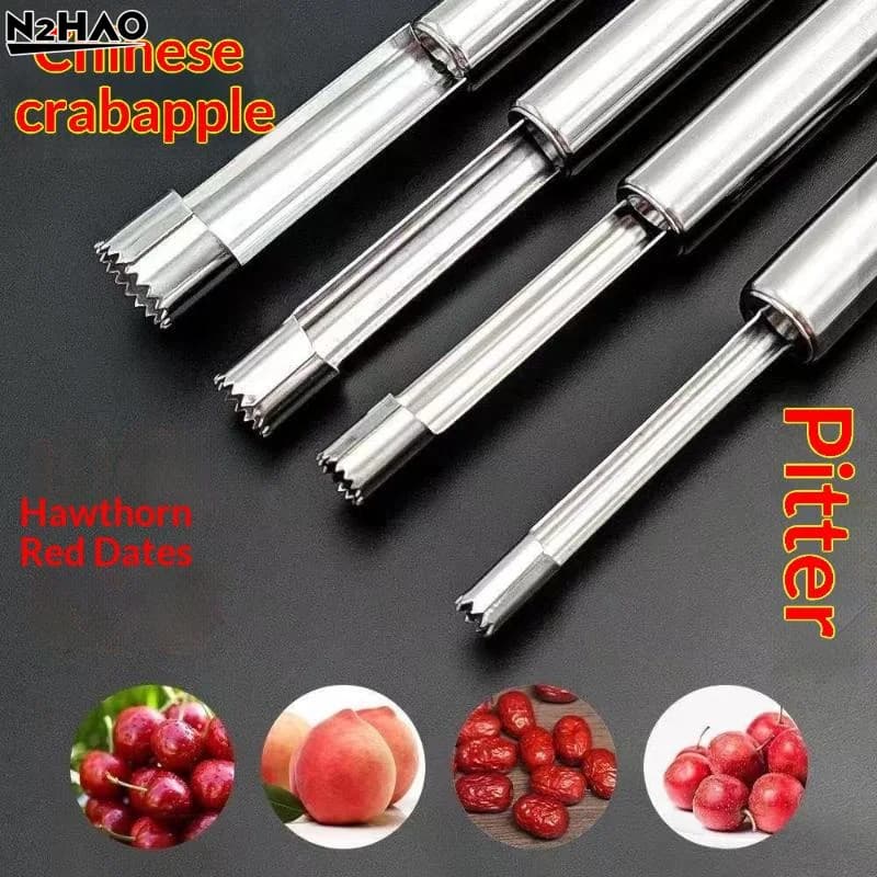 Spremiagrumi/eliminatore di semi in acciaio inossidabile, perastra per rimuovere semi e nucleoli, coltello affettatore, gadget da cucina, strumento per frutta e verdura
