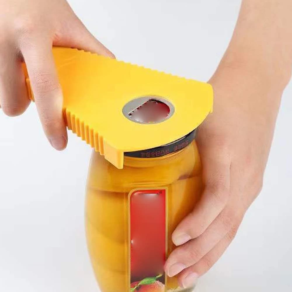 Apribottiglie multifunzionale e salva-lavoro per apriscatole domestico Apribottiglie multifunzionale Apriscatole per birra Coca-Cola