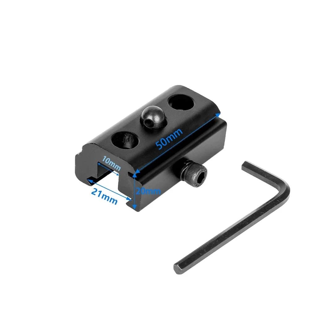 Picatinny Arca Swiss Plate Picatinny Convert to ARCA Quick Release Plate Rail Hunting Tripod Dovetail Mount Adapter