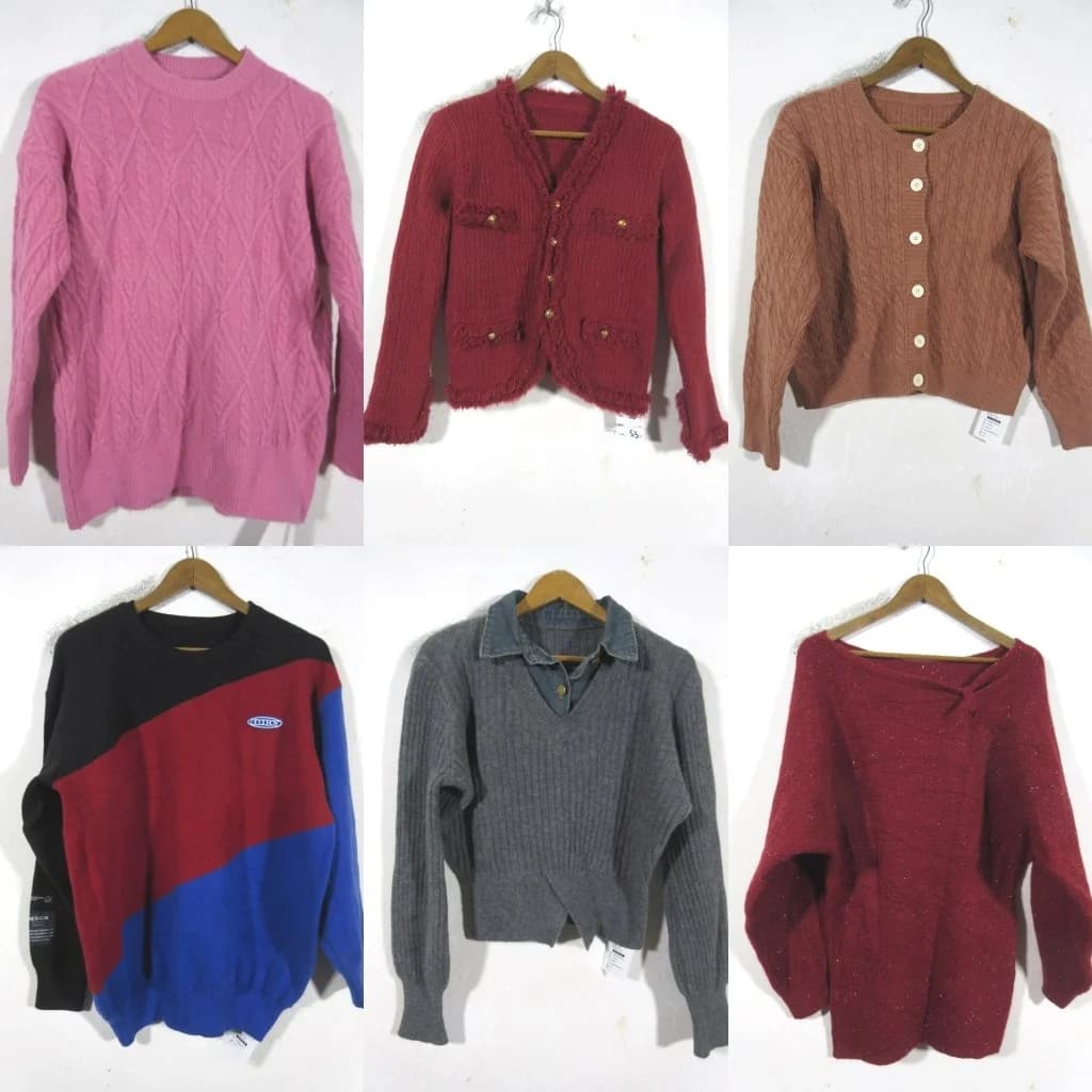 Cardigan Lavorato a Maglia con Ricamo Cartoon Vintage, Felpa con Cappuccio Morbida da Ragazza, Manica Lunga, Collo Tondo, Caldo, Moda Autunnale, Stile per il Pendolarismo