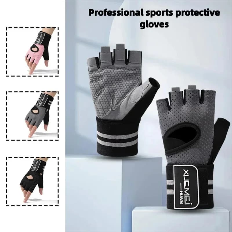 Anti-slip Breathable Fitness Gloves for Women, Ideal for Weight Lifting, Training with Manubri, Cycling and Sport