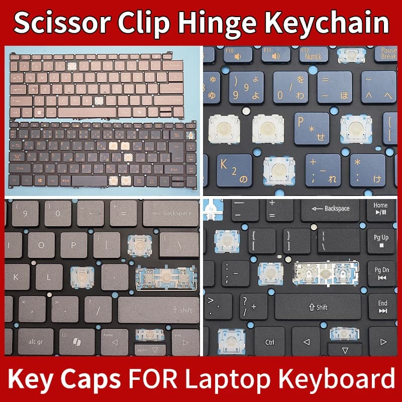 Sostituzione per Acer Swift 3 Pro 5 X GO Edge SFA16-41 N22C8 N21H3 SFX14-51G Swift GO 16 N23J7 SFG16-71-51ZN cerniera KeyCap