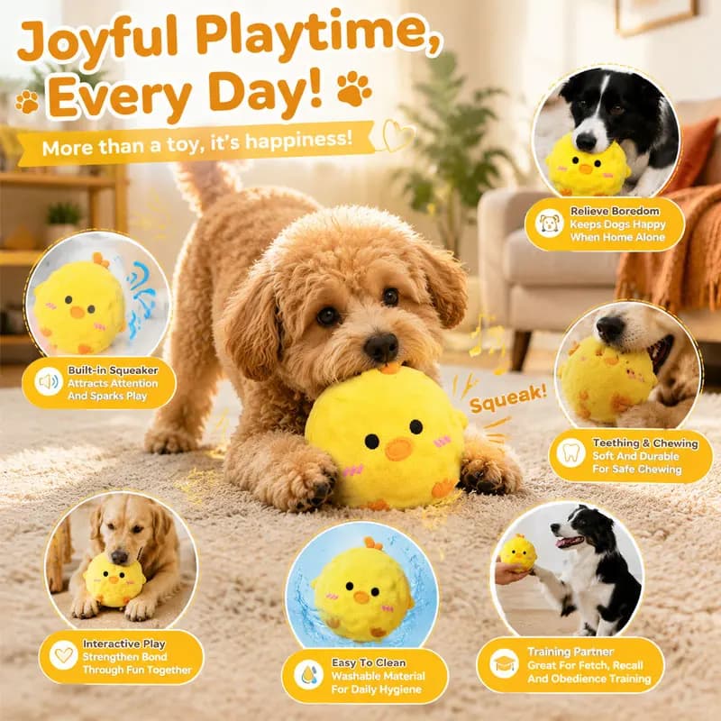 Plush Sound Dog Toy Interactive Training Dog Toy Relieve Boredom, Chew and Clean Teeth Cat and Dog Toy Pet Supplies