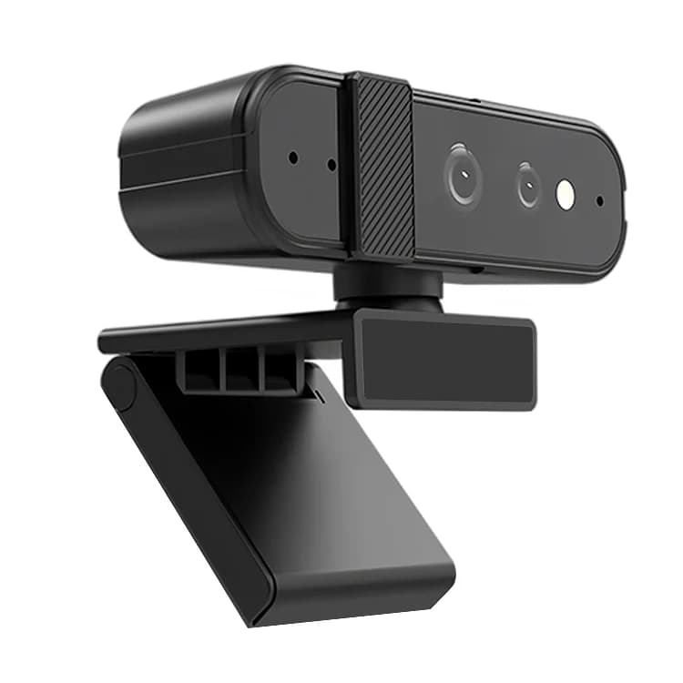 1080P Full HD Windows Hello Face ID Webcam with ENC Microphone & Privacy Cover for PC/Laptop/Desktop & Windows 10/11/12