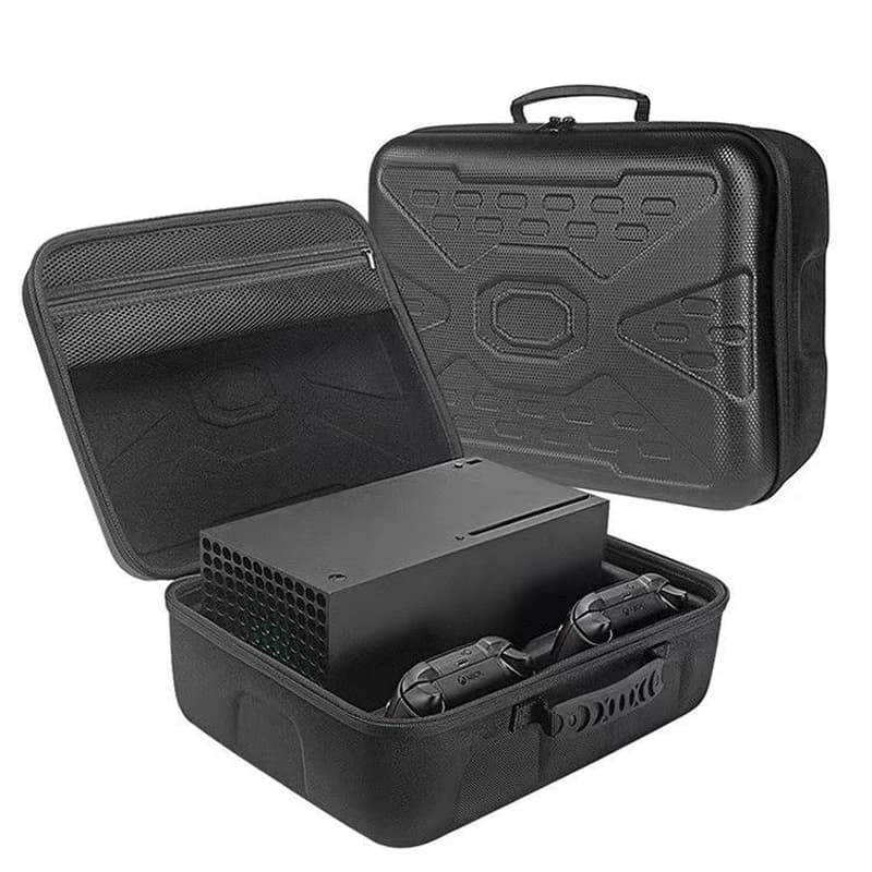 Custodia portatile compatibile con la console di gioco Xbox Series S Custodia rigida antiurto in EVA per accessori Xbox Series S