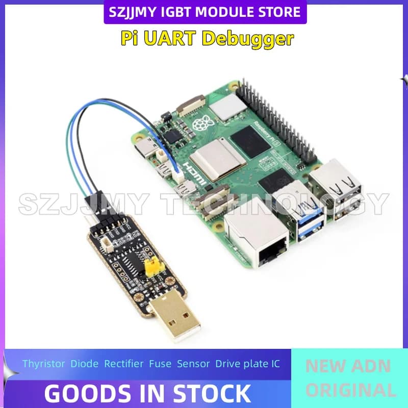 Raspberry Pi Raspberry Pi5 UART port serial download debug module USB type A NEW ORIGINAL IN MAGAZZINO