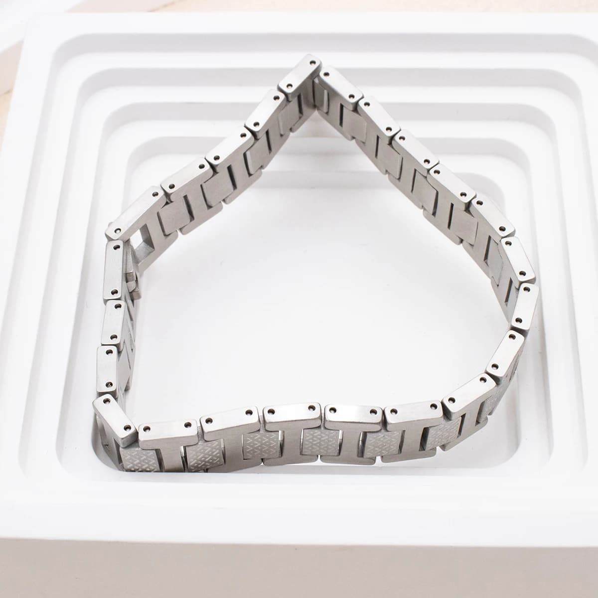 Cinturino per Orologio in Acciaio Inossidabile Stile Punk Minimalista alla Moda, Larghezza 12MM, Bracciale Unisex per Feste, Vacanze, Gioielli e Regali