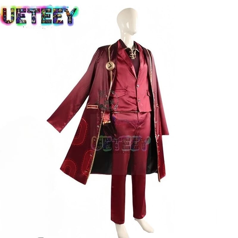 UETEEY COS Lei Heng Costume Cosplay Game Limbus Company Clothing Cosplay Uniform Halloween Carnival Dress Up