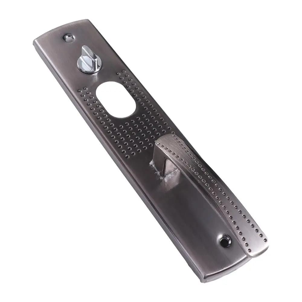 Household Hardware Universal Security Door Handle Aluminium Alloy Practical Panel Handle Multi Function Widen Door Lock Home