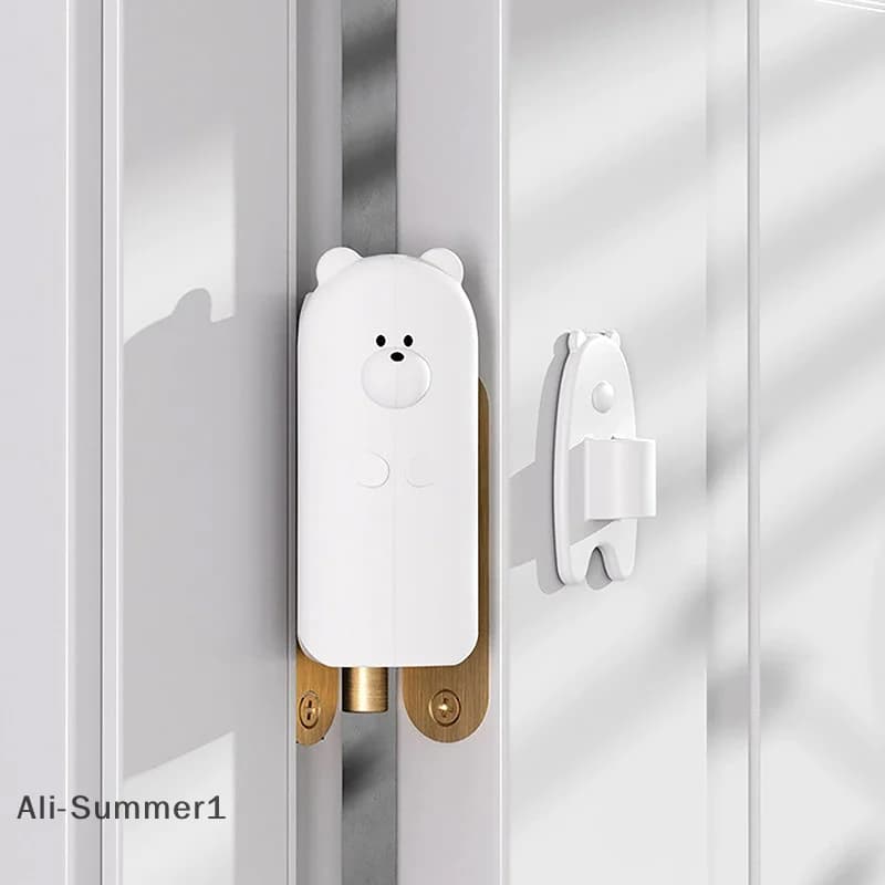 Fermaporta Blocco di sicurezza per bambini Protezione per dita in silicone anti-impugnatura Facile da installare Protezione di sicurezza per bambini anti-pizzicamento delle mani