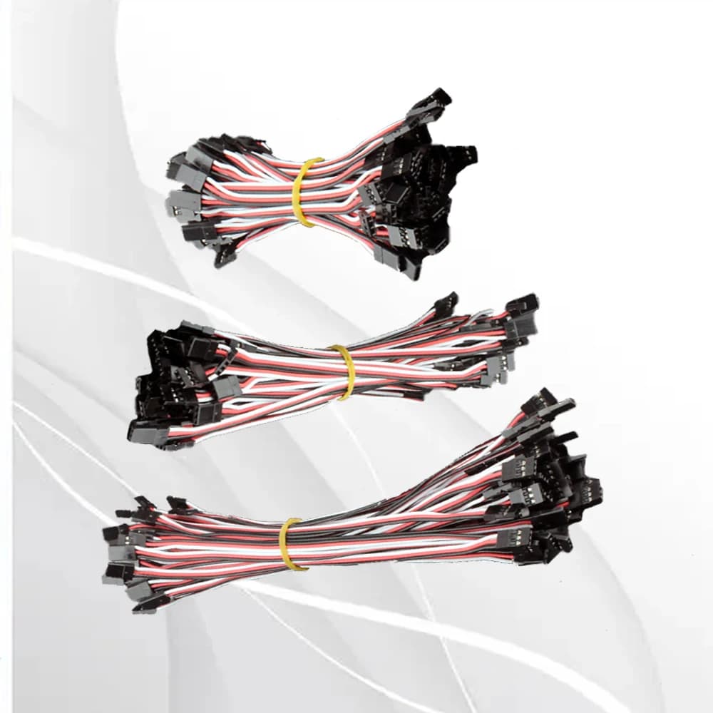 10 pz Maschio A Maschio JR Spina Servo Cavo di Prolunga Cavo 10 cm 15 cm 30 cm Per KK MK MWC APM Controllore di Volo RC Elicottero