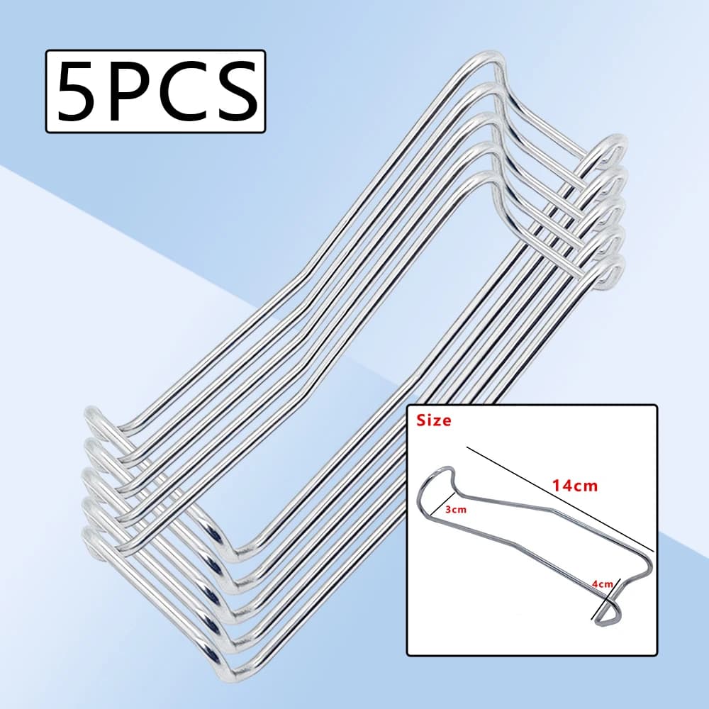 5 pcs Stainless Steel T Shaped Cheek Lip Divator for Teeth Whitening Tool for Orthodontic Dental Surgery for Oral Exam