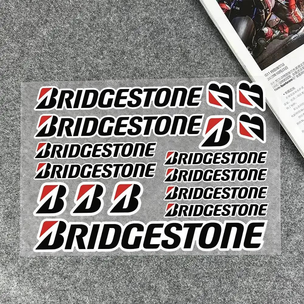 Stickers For Bridgestone Moto Sticker Auto Body Bumper Windows Motorcycle Laptop Walls Vinyl Decal Car Tuning Accessories