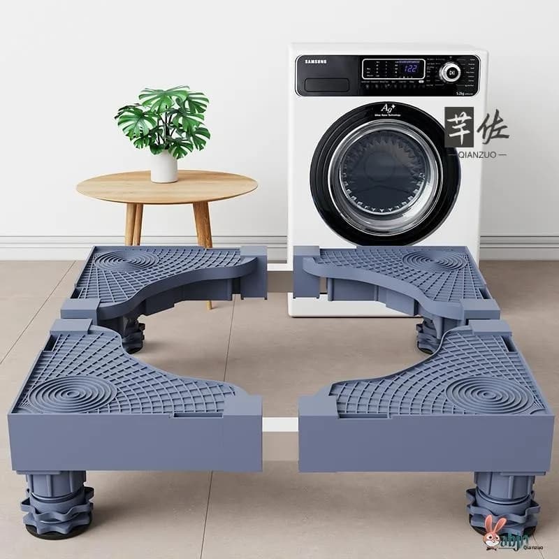 Supporto Universale con Ruote per Mobili, Base per Frigorifero, Poggiapiedi, Rialzo per Mobili, Accessori per Arredamento Casa