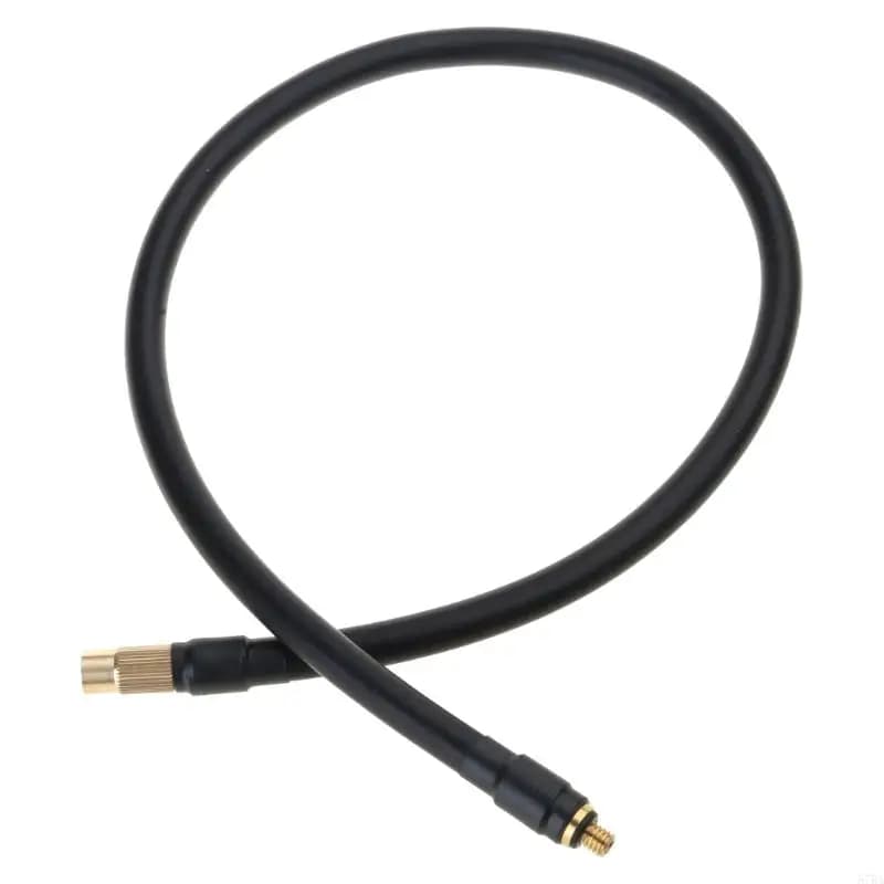 57BA Adattatore per tubo prolunga per pompa gonfiabile Twist Tire Ricambi auto Tubo gomma durevole Tubo prolunga per