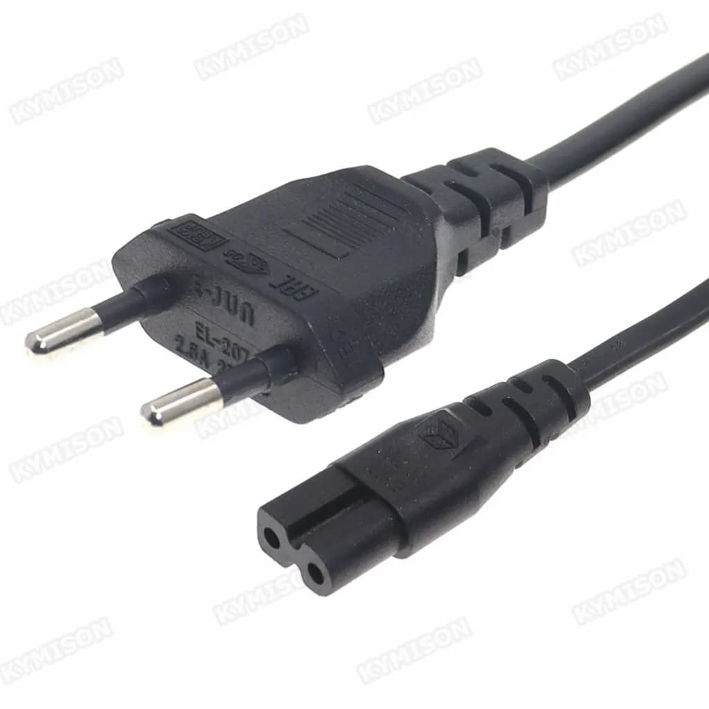 Spina EU Schuko CEE7/16 a 2 slot polarizzati Figura 8 Adattatore CA Cavo di alimentazione Adattatore di alimentazione europeo a IEC320 C7 Cavo di alimentazione CA 1,8 M