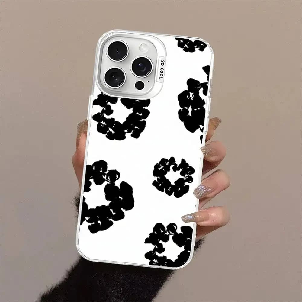Luxury D-Denims Tears Colorful Phone Case For IPhone 17 16 15 14 13 12 11 Pro Max Plus Matte Cover