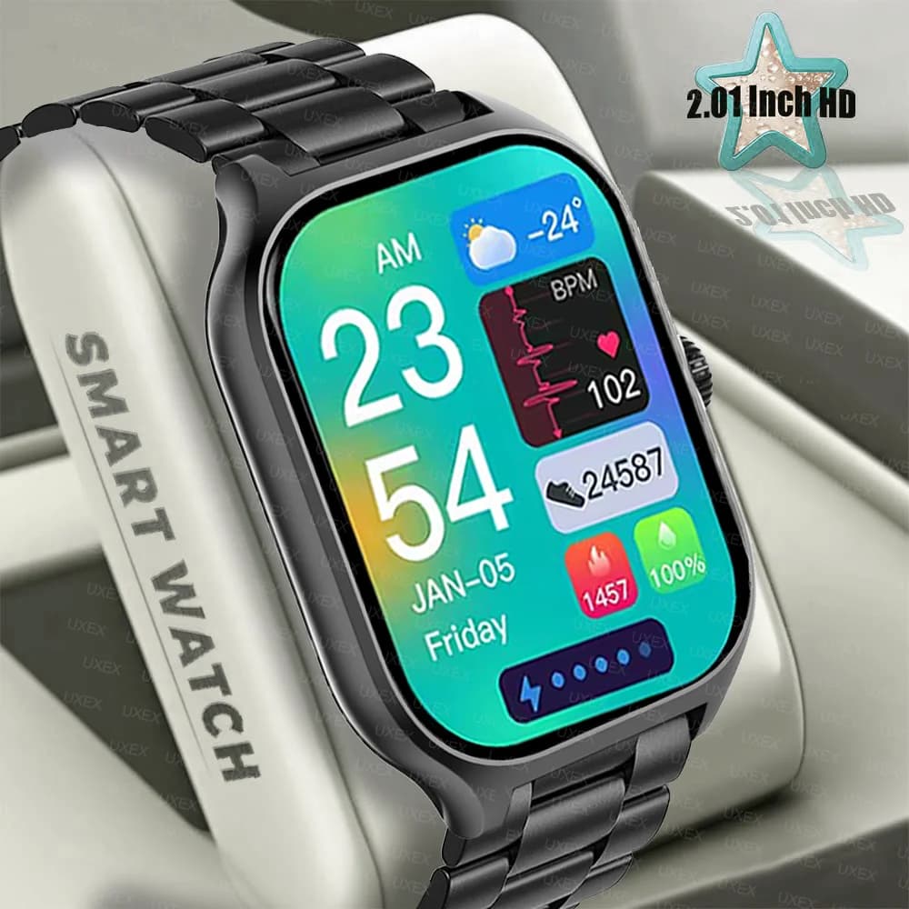 Orologio alla moda Smartwatch Versione globale Uomo Fuori Donna Chiamata Bluetooth Traiettoria del movimento Monitoraggio della salute Orologio sportivo da donna