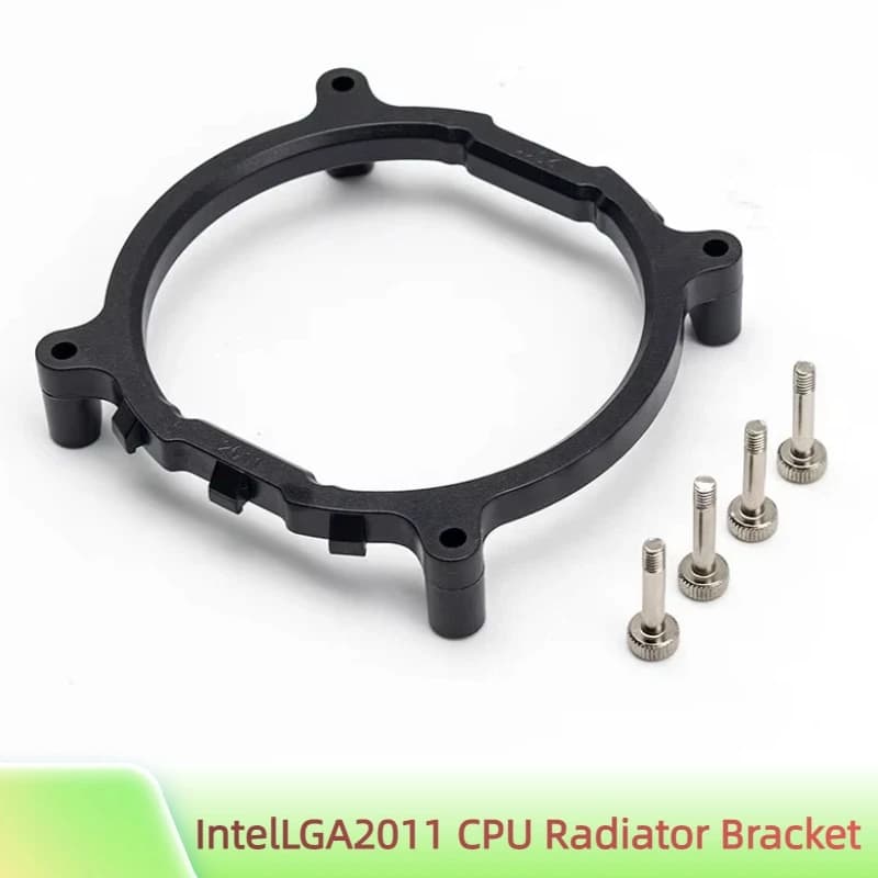Staffa base LGA2011 per interfaccia presa scheda madre Intel X79 X99, lunghezza 80 mm staffa base radiatore CPU rotonda in plastica