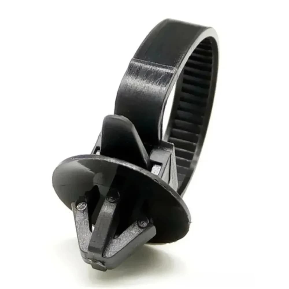 100/200PCS Auto Nylon Nero Fascette Push Mount Cablaggio di Fissaggio Morsetto del Cavo Pinze Fascette Gestione Auto Filo Organizzatori