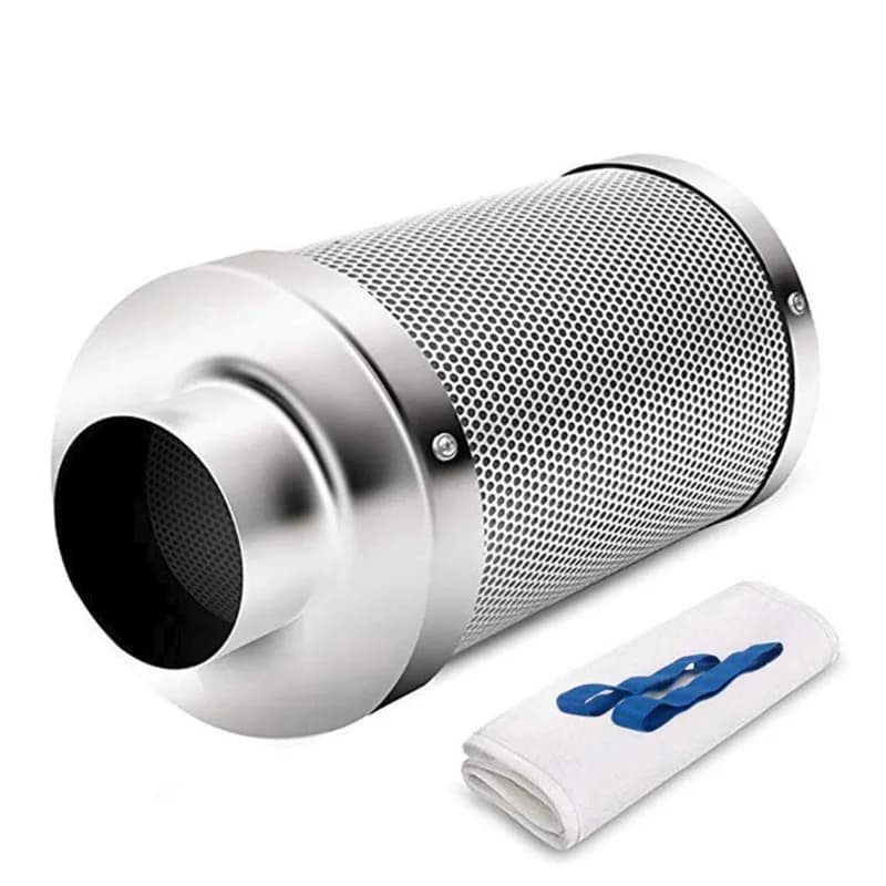 SANQ Filtro a carbone Filtro a carbone attivo idroponico Carbone per piante da interno Filtro di scarico dell'aria Parti del purificatore d'aria in cotone