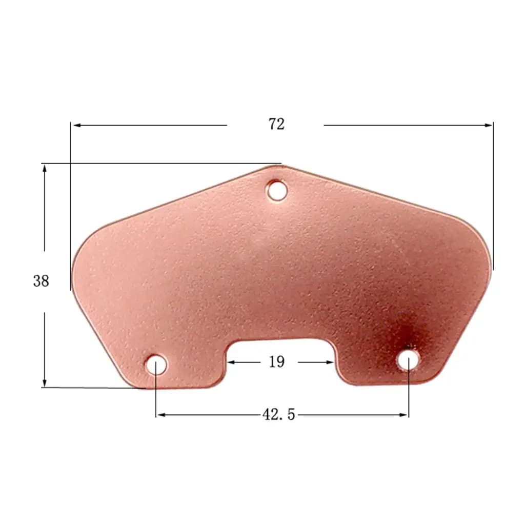 Pickup Base Iron Baseplate Guitar Plate DIY Upgrade for Electric Guitar Accessories and Repair Projects