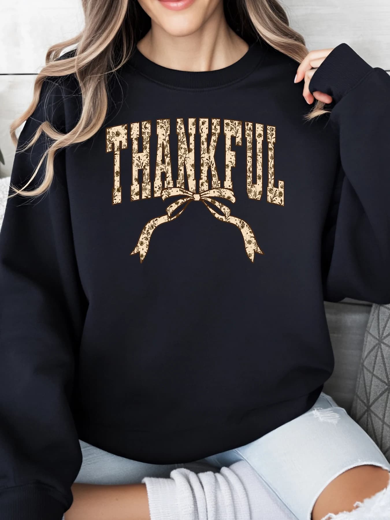 Women's casual clothing for Thanksgiving Black Plus Sizes