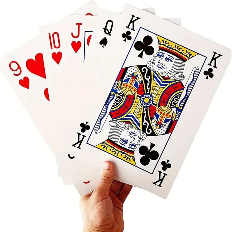 Super Jumbo Oversized Playing Cards 2x Larger 54 Wedding Birthday Party Favors Board Games Adults Family Divertidos Partyspiele