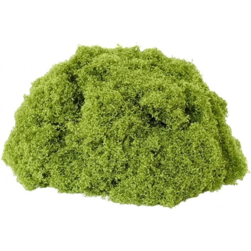 Pianta verde artificiale da 50 g, lichene simulato, adatto per la creazione di scenari con siepi, decorazioni per modelli di tavoli di sabbia, ecc.