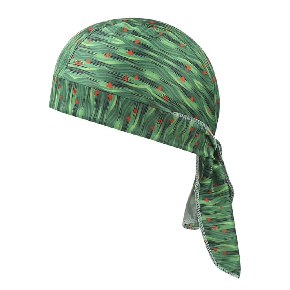 Accessorio di Moda: Hijab con Stampa Paisley, Cappello da Pirata Traspirante ad Asciugatura Rapida, Protezione UV, Fascia Elastica per Ciclismo e Sport