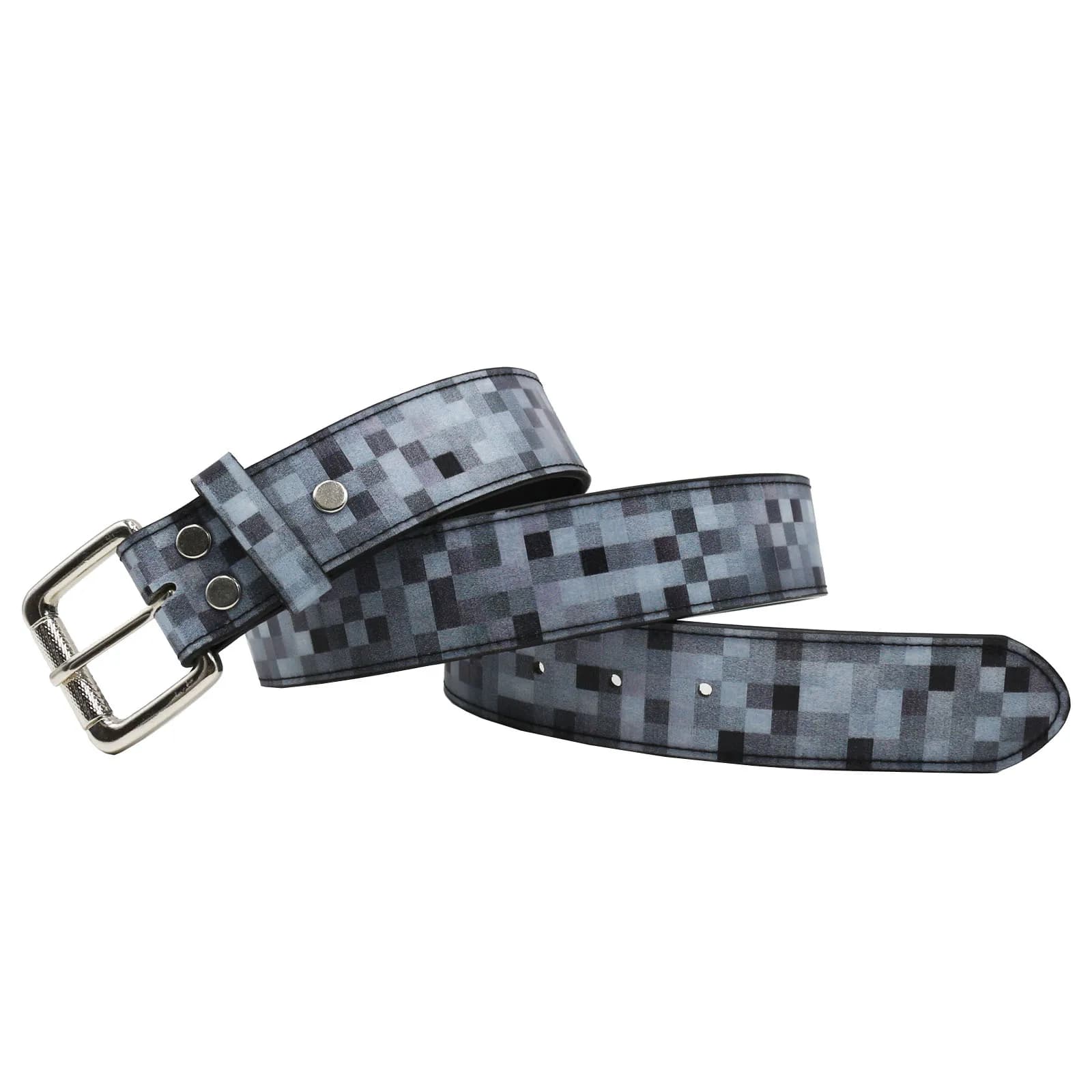 Original New Creative Mosaic Belt Wear It and Instantly Pixelate Your Look Featuring a Bling-Bling Lenticular Gradient Effect